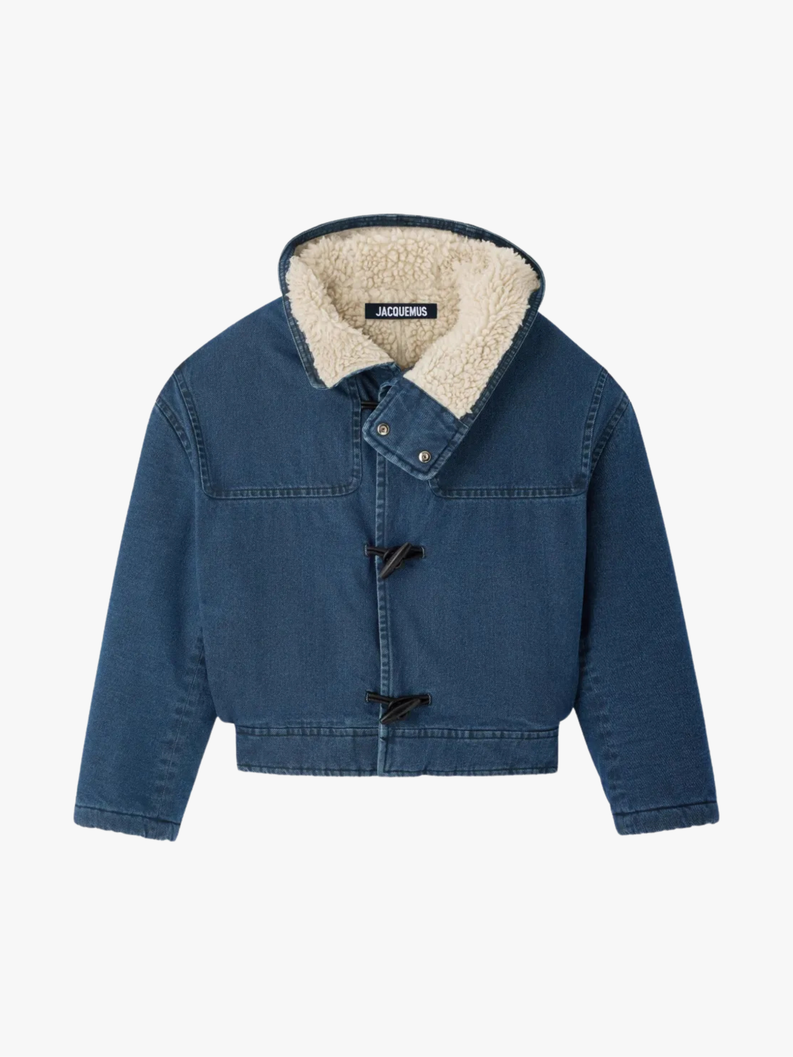 Jacquemus Le Duffle De‑Nîmes Hooded Jacket Kapuzenjacke Blau Herren