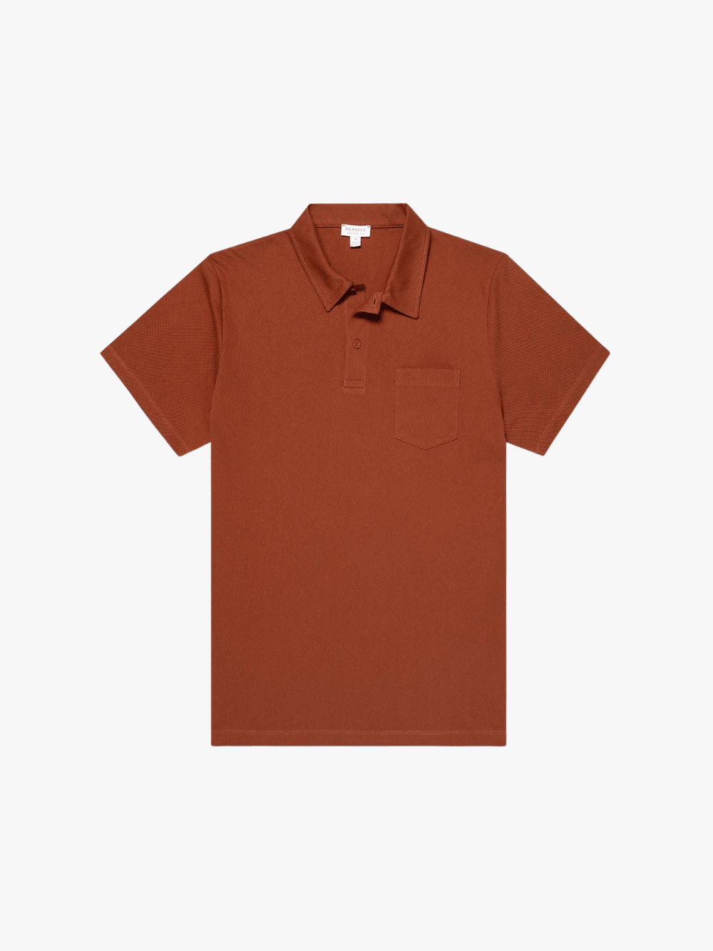 Sunspel Polo-Shirt in Rot Herren