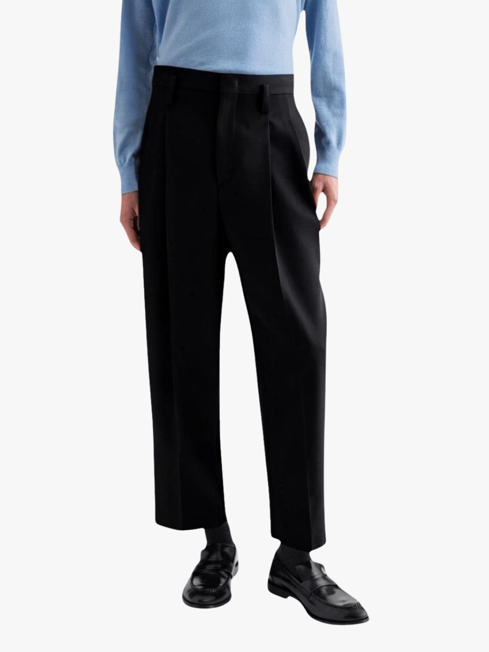 Jil Sander Hose mit schmal zulaufendem Bein Schwarz Herren