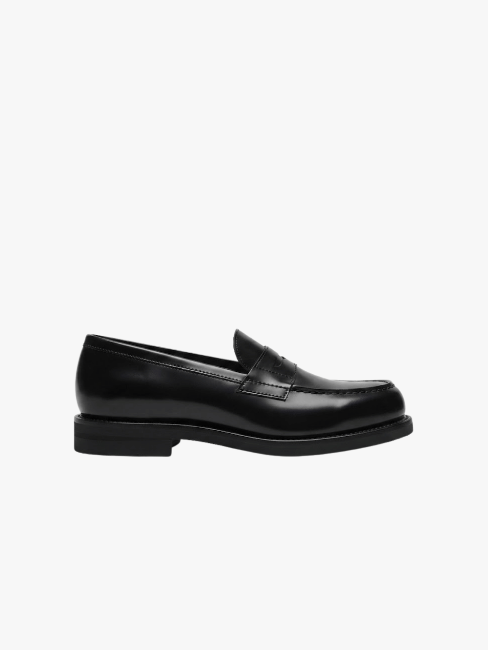 Henderson Leder Loafer Schwarz Herren