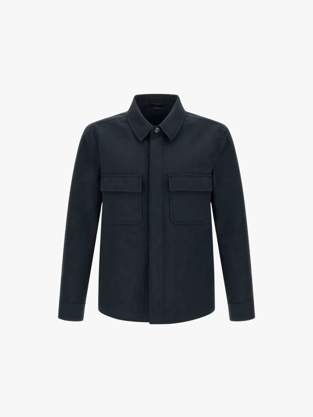 Tom Ford Twill‑Hemdjacke Navy Herren