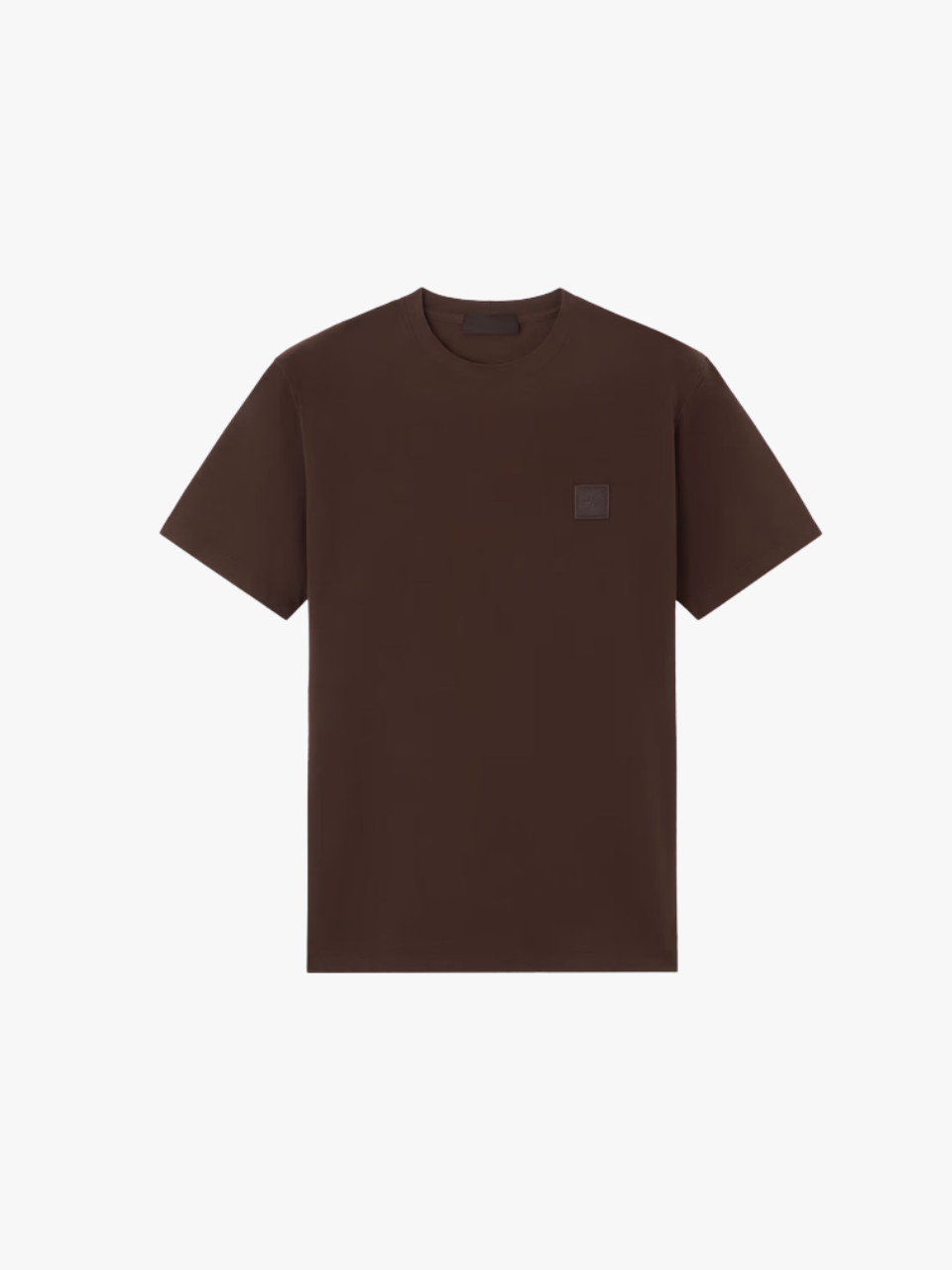 Stone Island Ghost Slim Fit T-Shirt mit Kompass-Logo-Patch Braun Herren