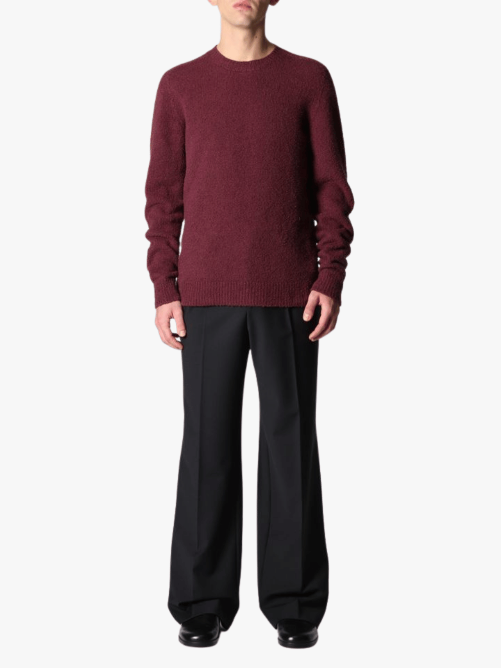 Roberto Collina Sweatshirt Dunkelrot Herren