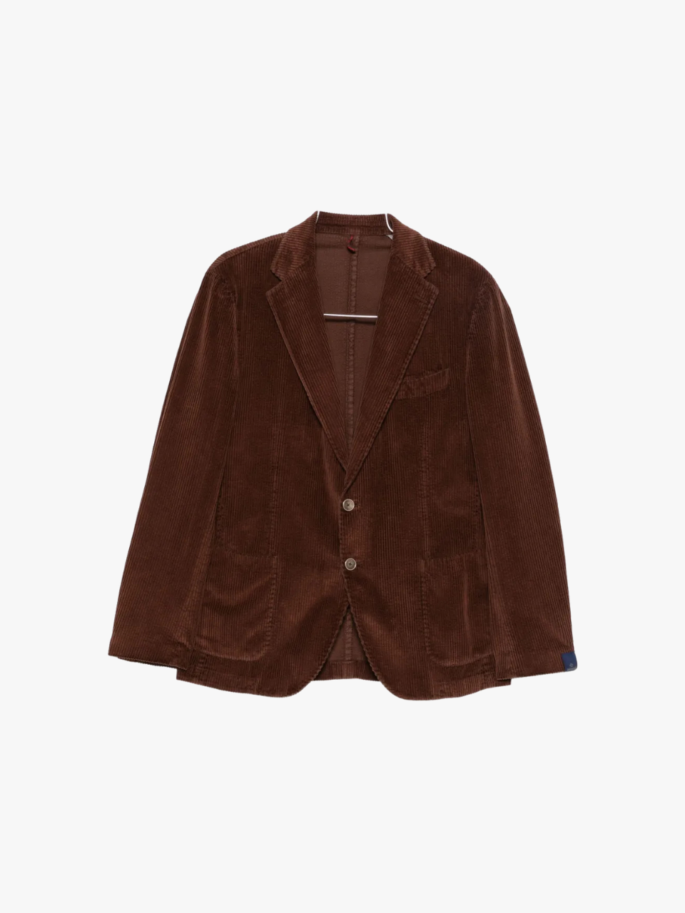 Santaniello Dreiknopfjacke aus Cord Braun Herren