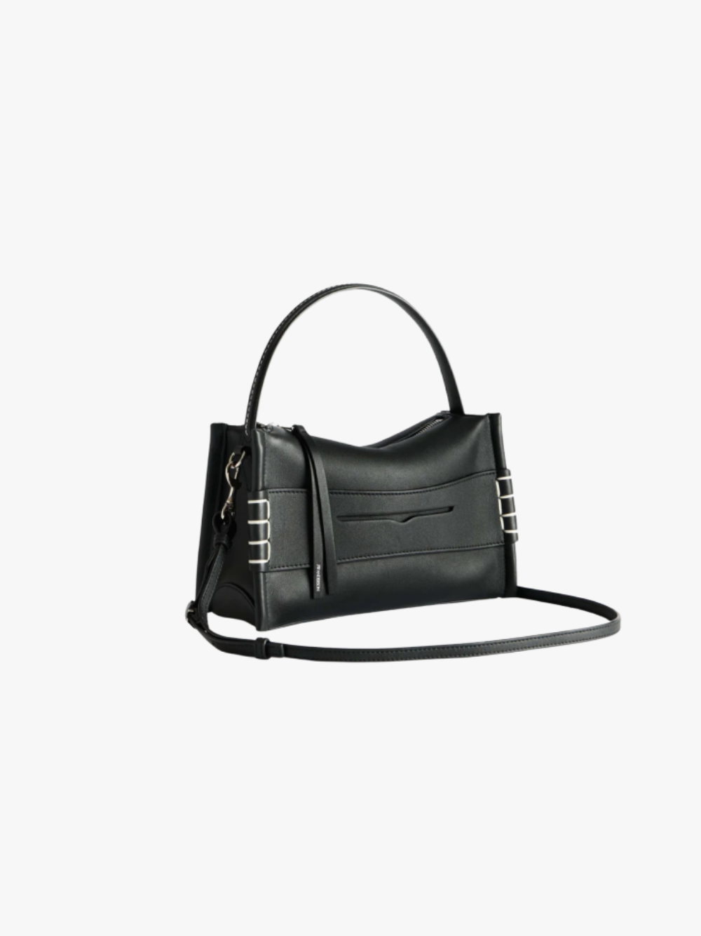 JW Anderson Loafer Bag Black Leather Women's/Unisex Handbag