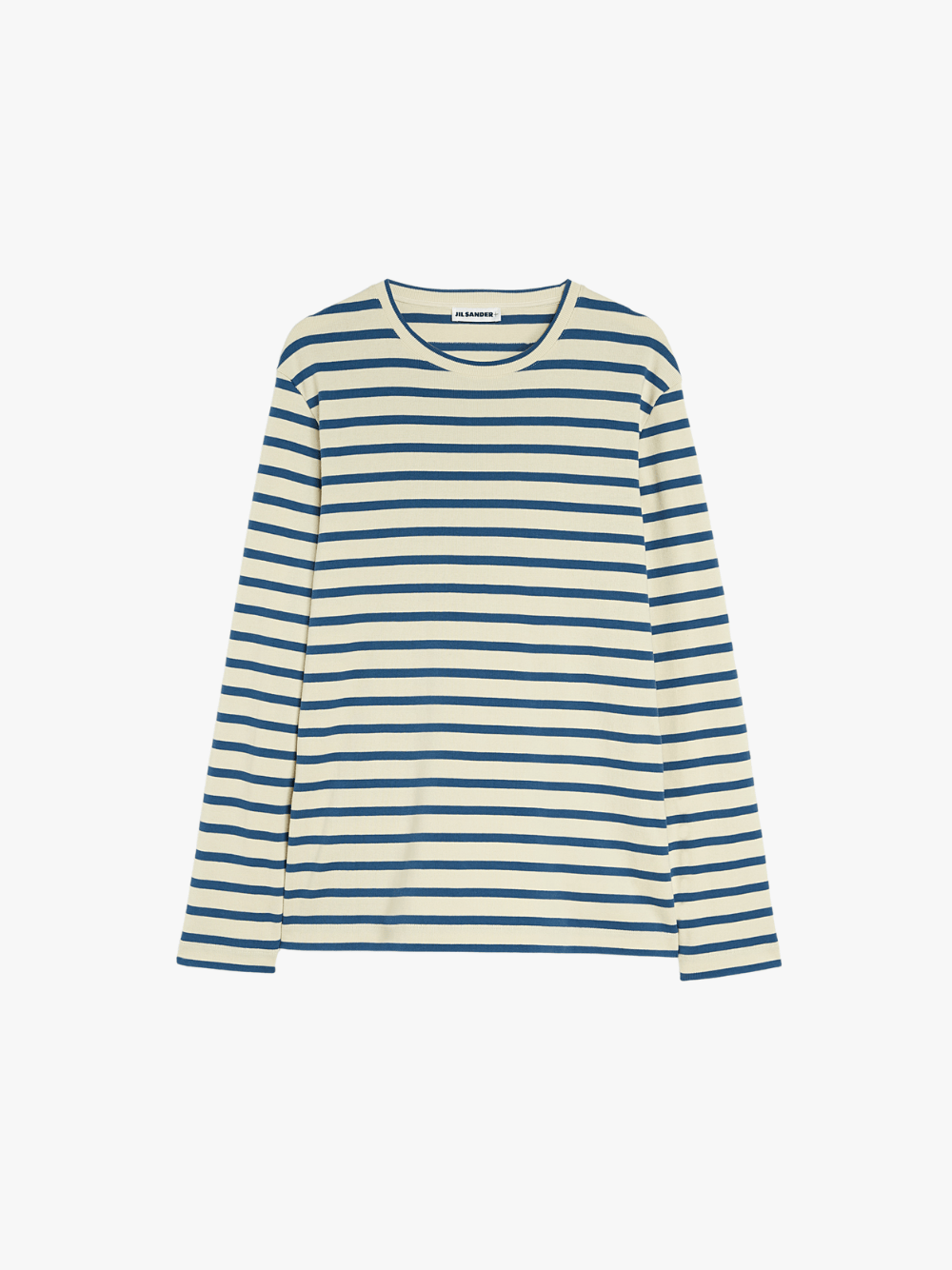 Jil Sander Schwarz Dunkelblau Gestreiftes Sweatshirt Damen