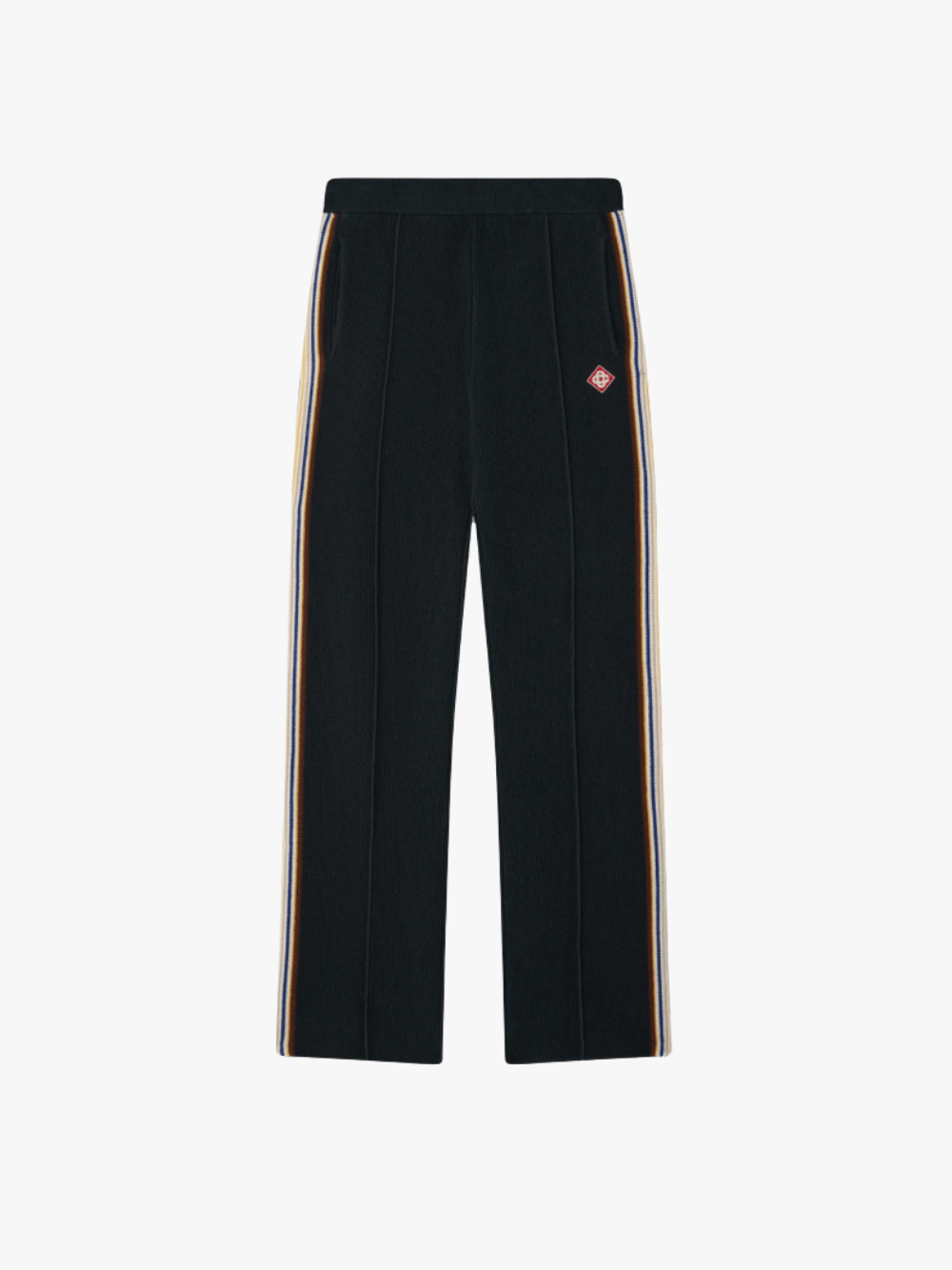 Casablanca Cafe Culture Wool Track Pants Navy Herren