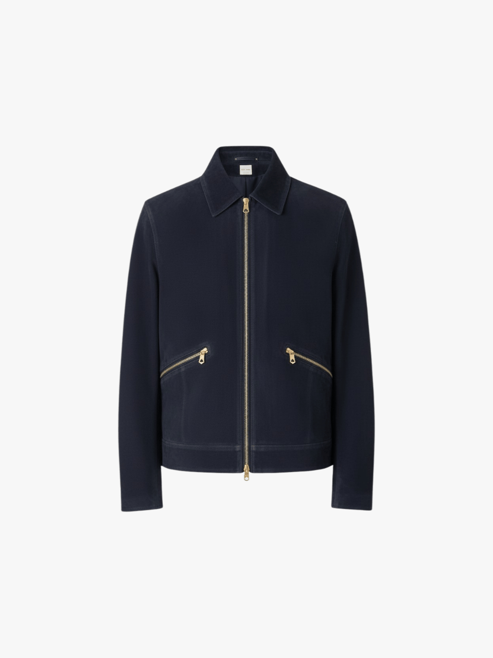 Paul Smith Lederjacke Navy Herren