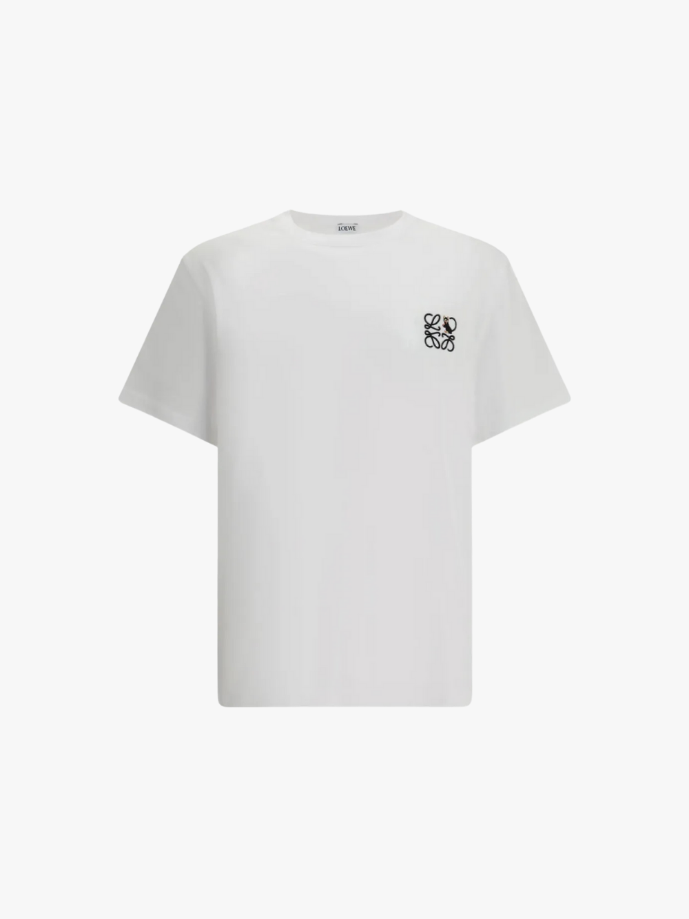 Loewe Relaxed Fit T-Shirt in Cotton White Men's T-Shirt