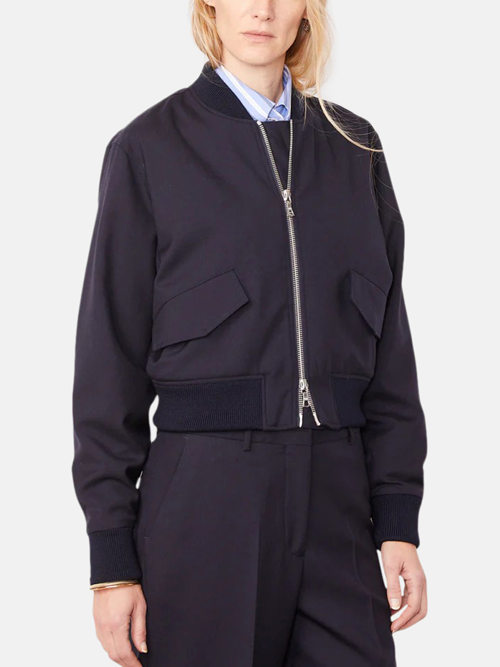 Officine Générale Kenna Jacke Dark Navy Damen