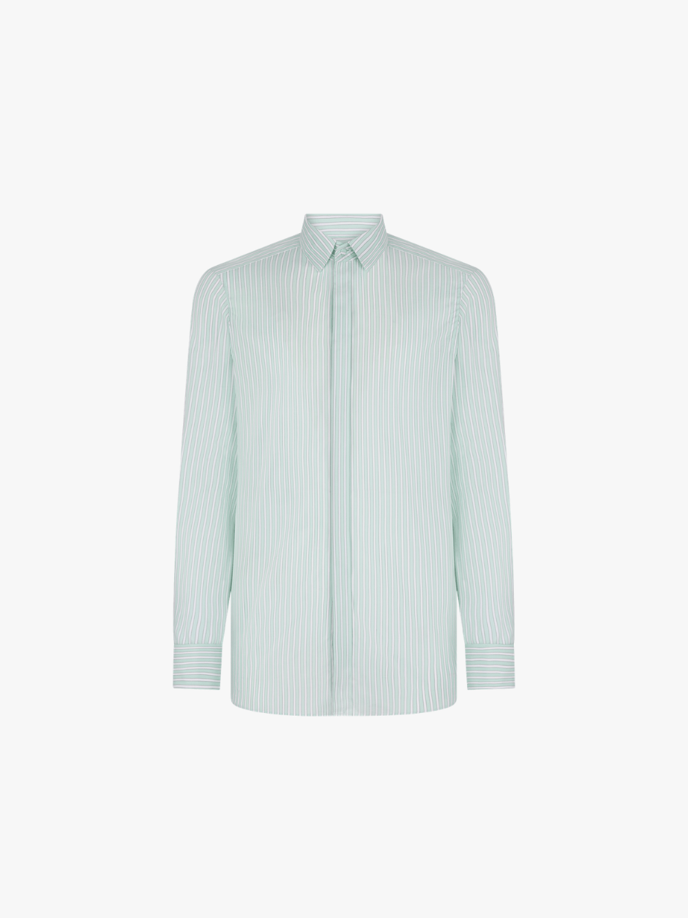 Tom Ford Gestreiftes Classic‑Fit Hemd Weiß Herren