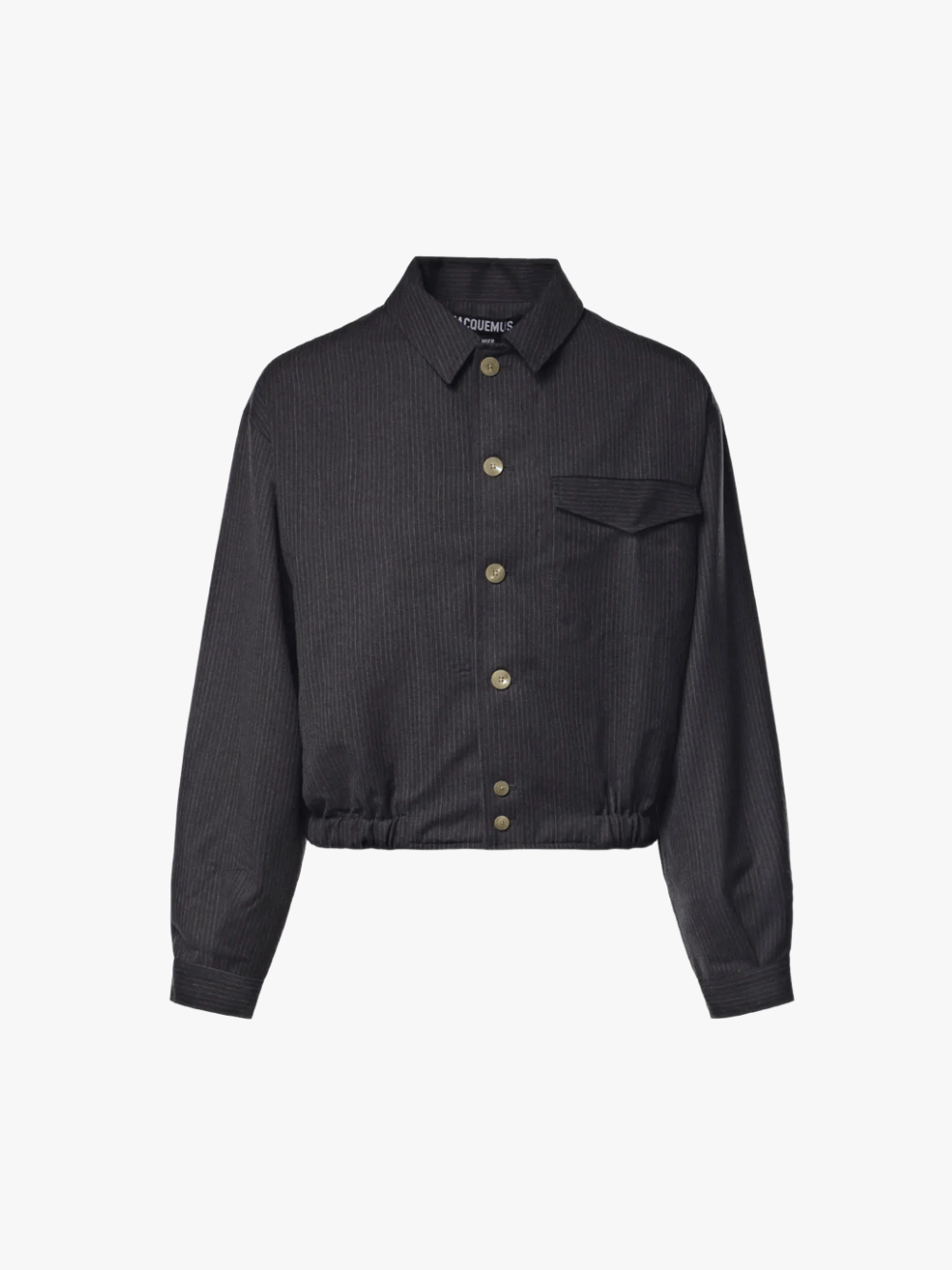 Jacquemus Le Blouson Cubano Dunkelgrau Damen