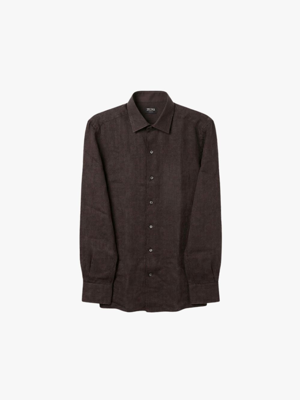 Zegna Hemd Dunkelbraun Herren