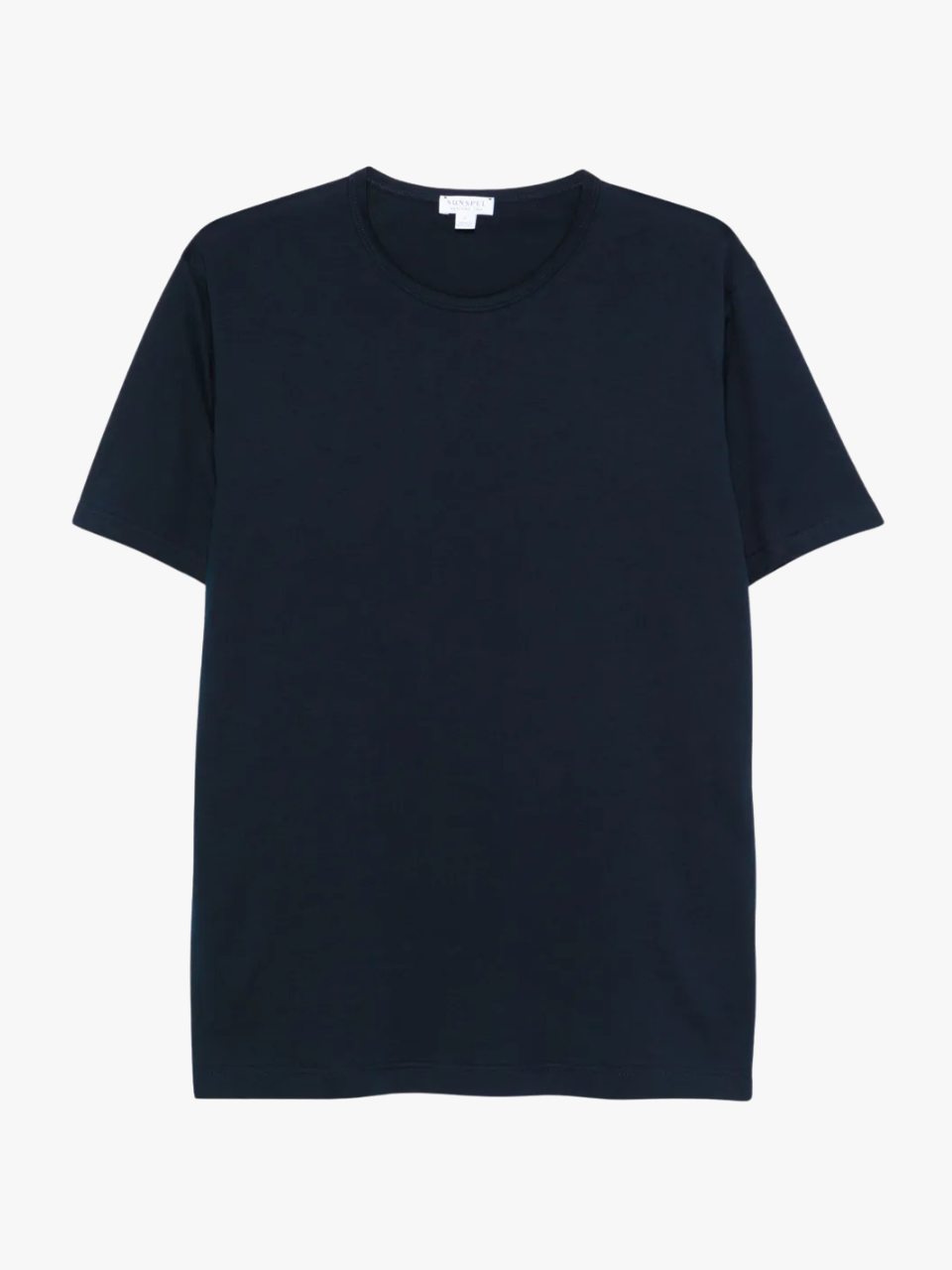 Sunspel Klassisches T-Shirt Blau Herren