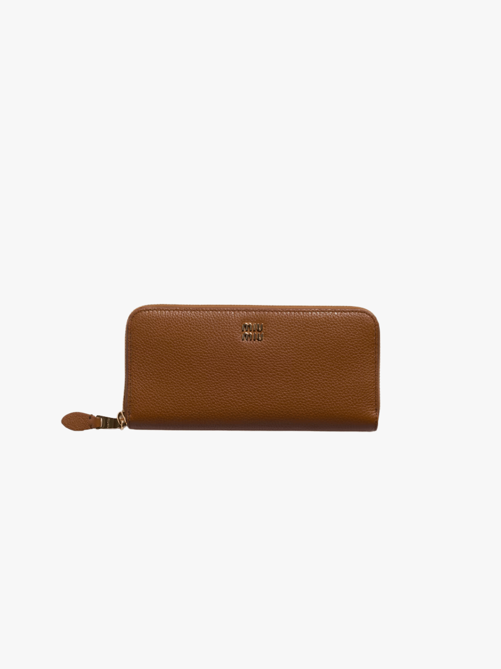 Miu Miu  Ledergeldbörse Braun Damen