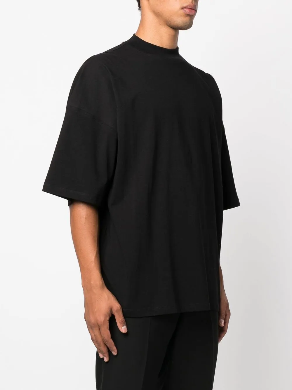 Jil Sander Klassisches T-Shirt Schwarz Herren