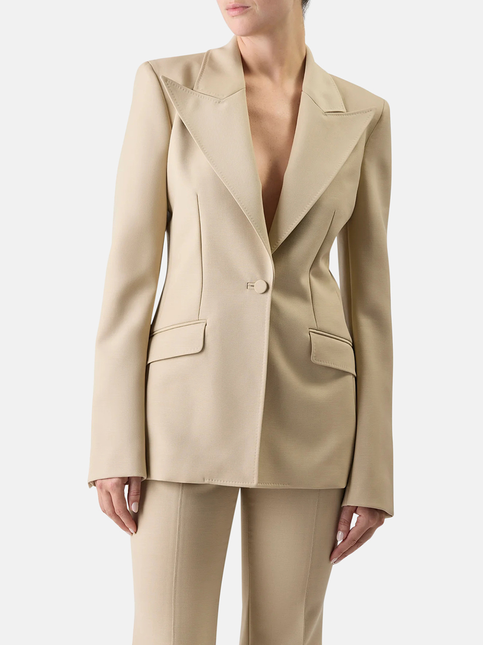 Gabriela Hearst Leiva blazer in khaki women