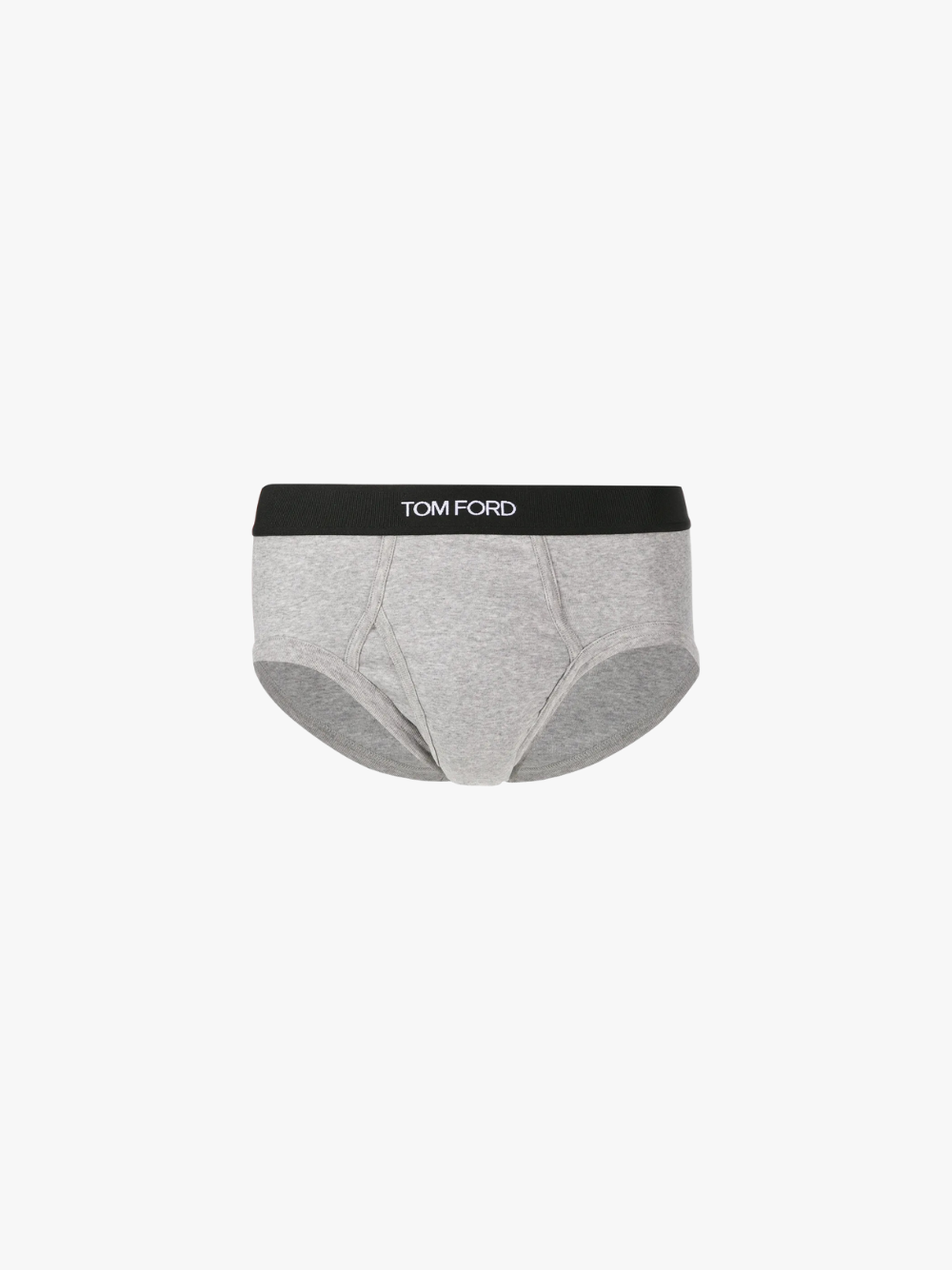 Tom Ford Slip mit Logo-Bund Grau Herren