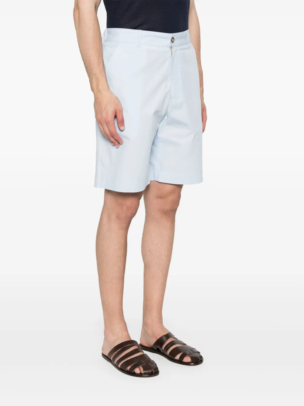 Paul Smith Shorts aus einer Bio-Baumwollmischung Blau Herren