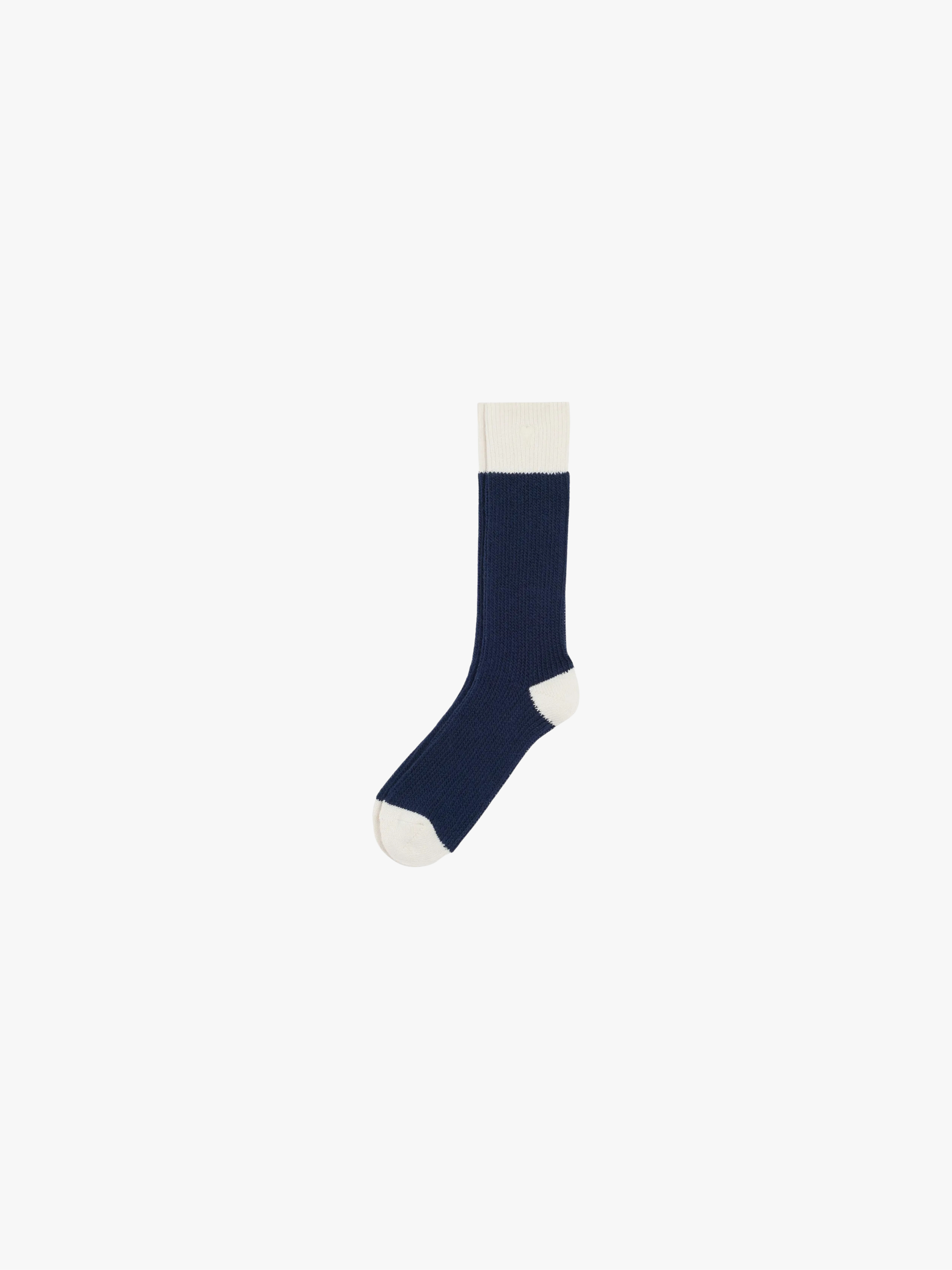 AMI Paris Navy Weiß Socken Herren
