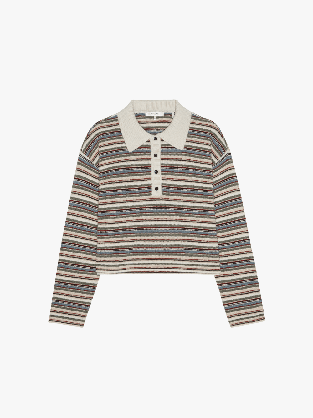 Frame Quad Polo Multicolor Sweatshirt Damen