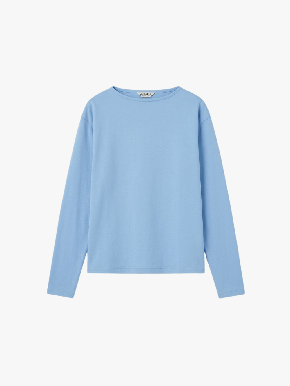 Auralee Sweatshirt Light Blue Herren