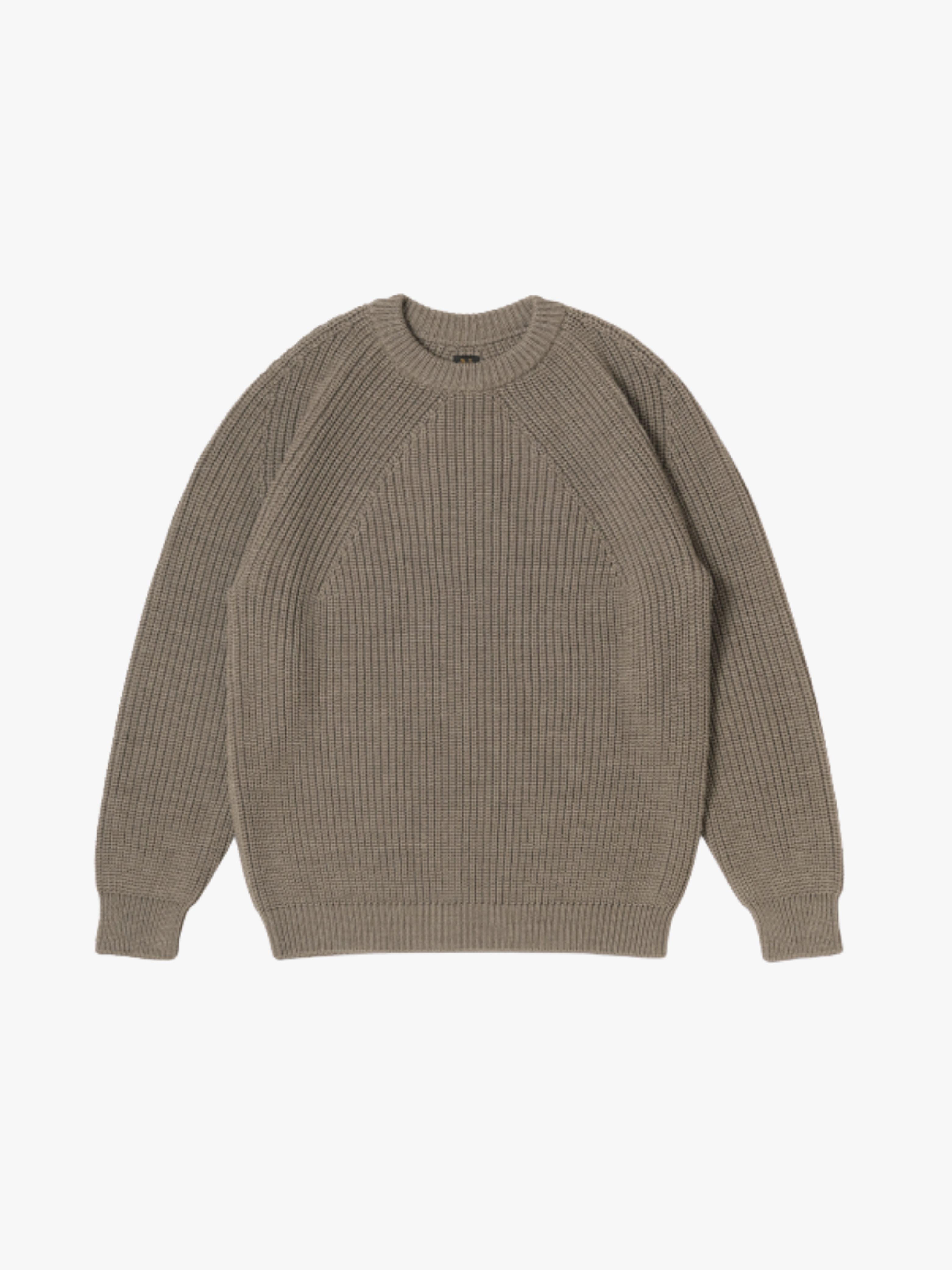 Batoner Signature Crew Neck Melange Brown Herren Batoner Signature Crew Neck Melange Brown Herren