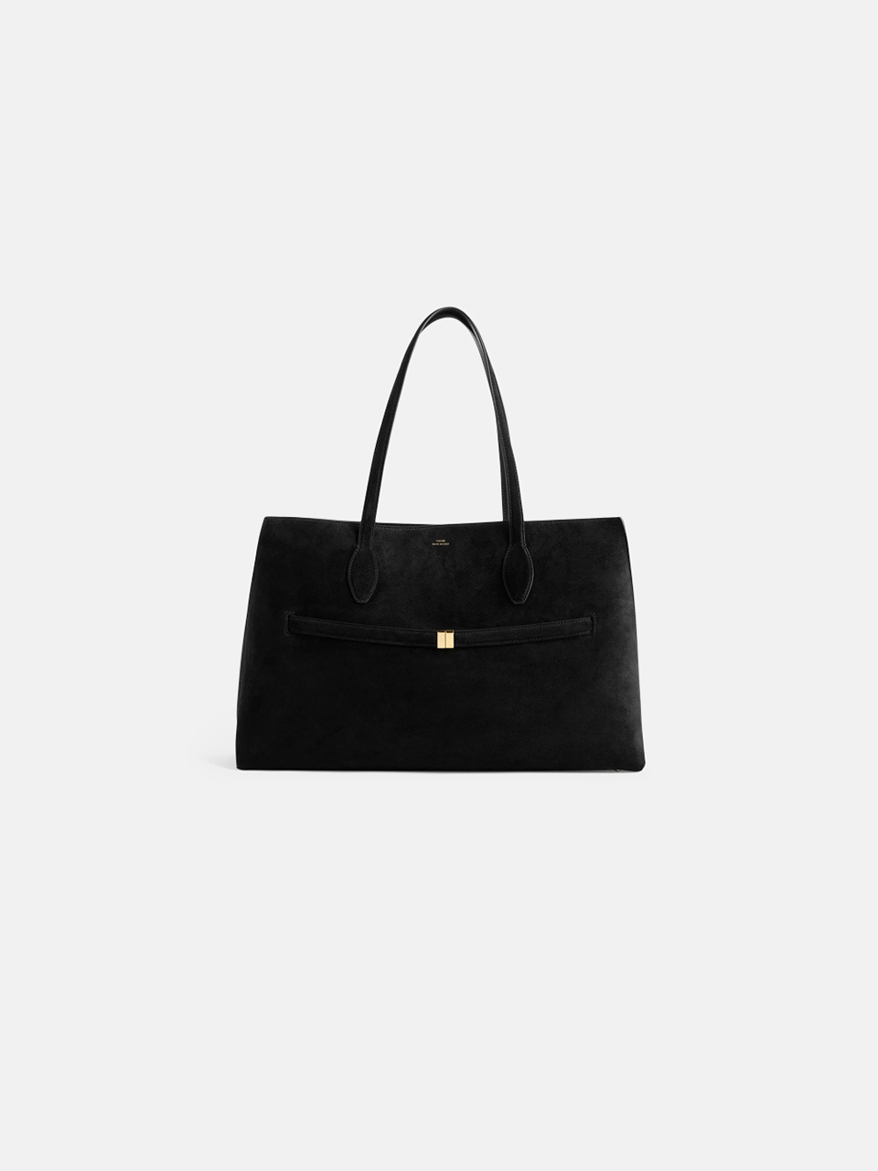 Toteme suede lounge bag black Women
