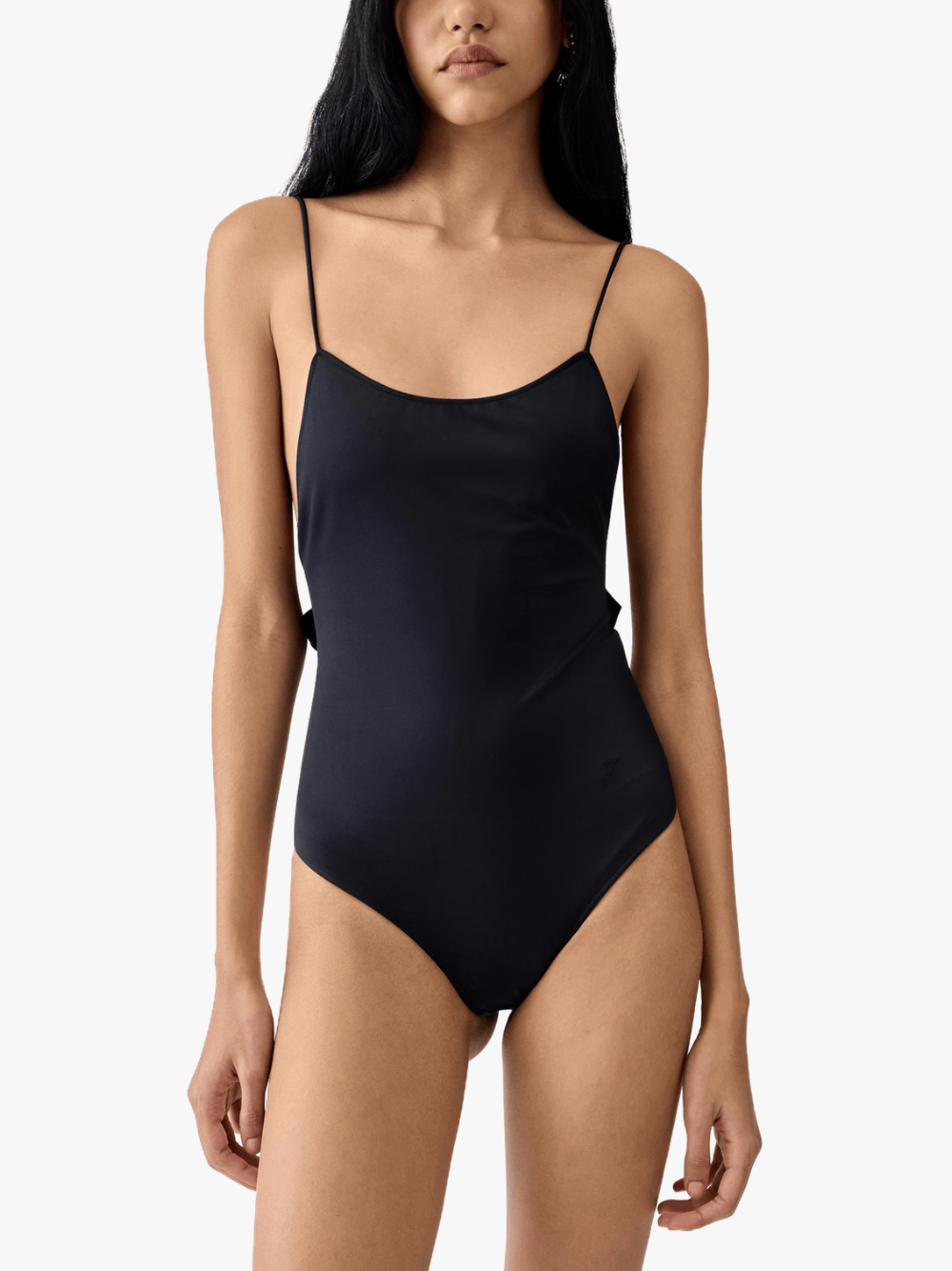 Jacquemus Le Maillot Cabana Badeanzug Schwarz Damen