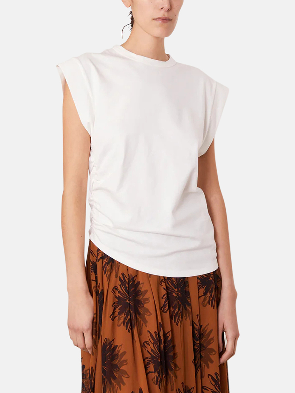 Officine Générale Inaya T-shirt Cotton jersey White Women