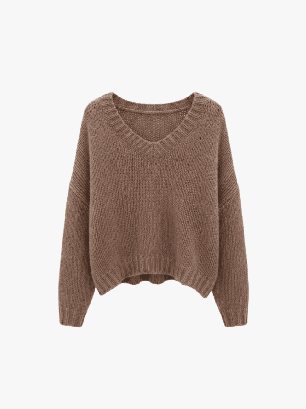 Roberto Collina V-Neck Sweater Brown Women