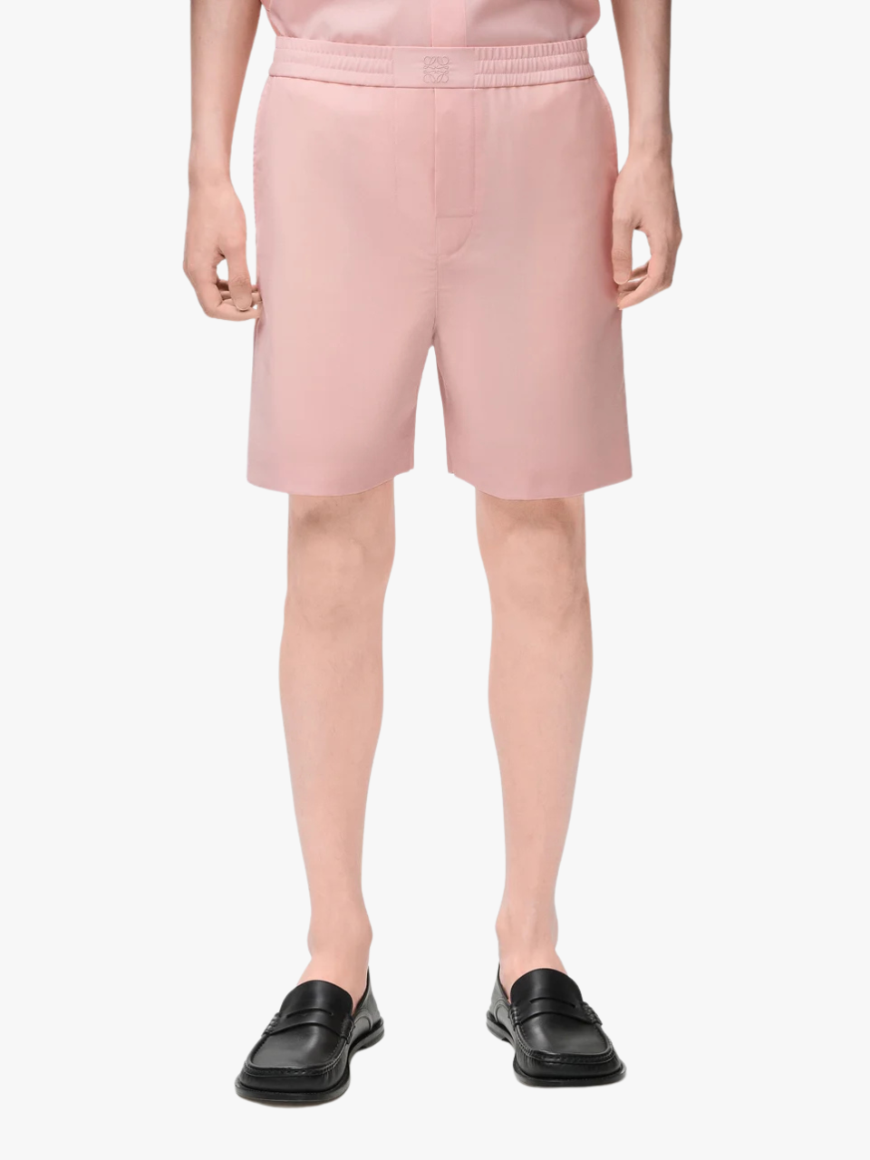 Loewe wool shorts pink men