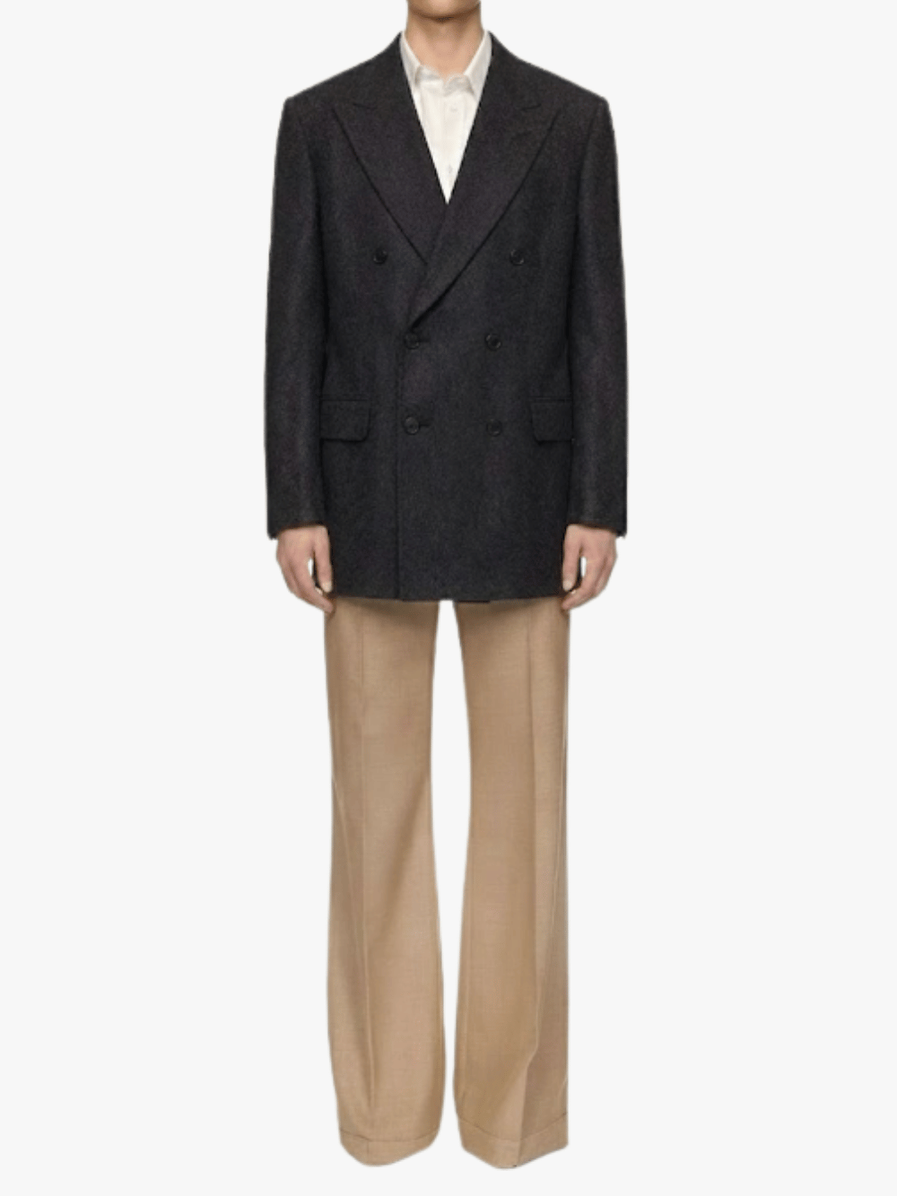 Victoria Beckham Beatrice Blazer Dunkelgrau Damen