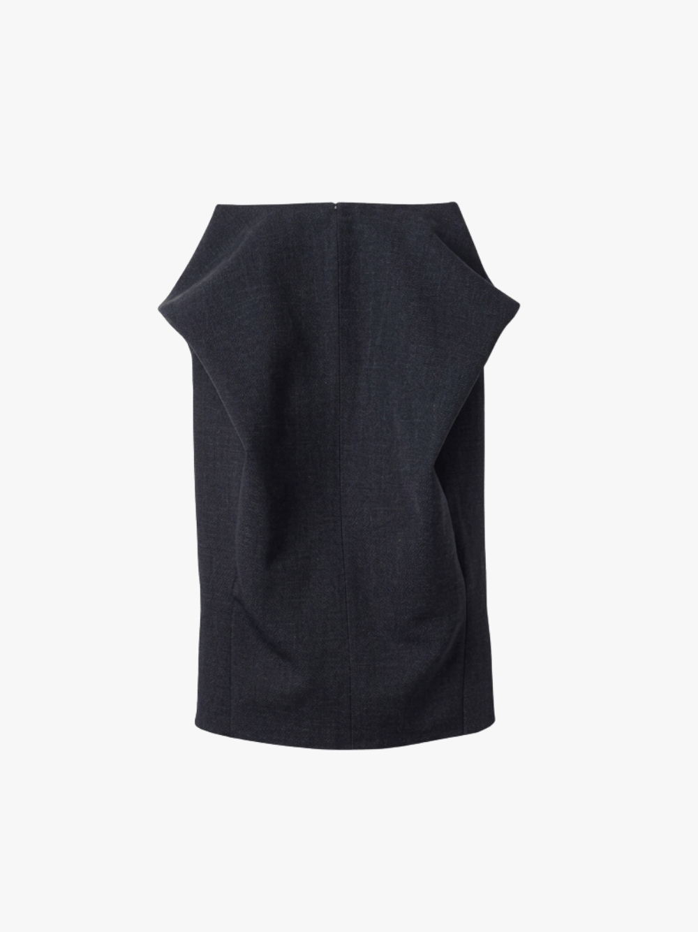Jacquemus La Jupe Cubisto De-Nimes Rock Navy Damen