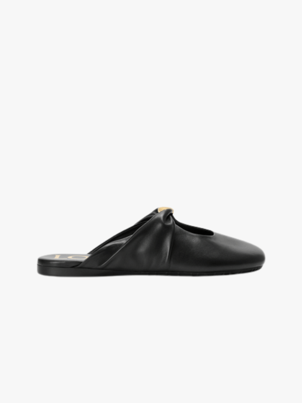 Loewe Pebble Soft Pantolette Schwarz Damen