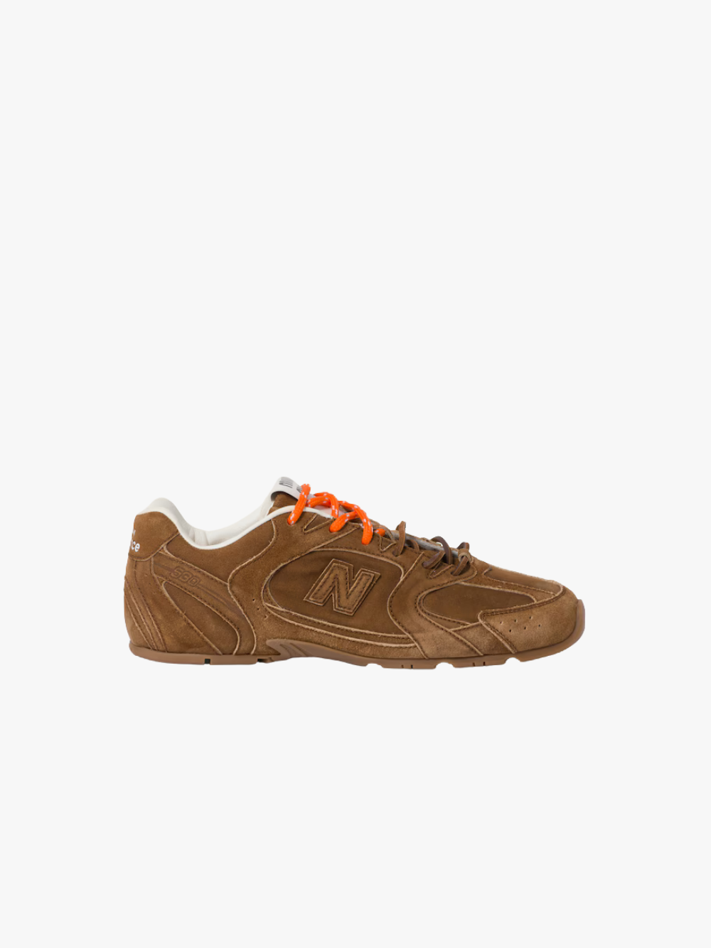 New Balance x Miu Miu 530 SL Suede Sneakers Braun/Cinnamon Damen