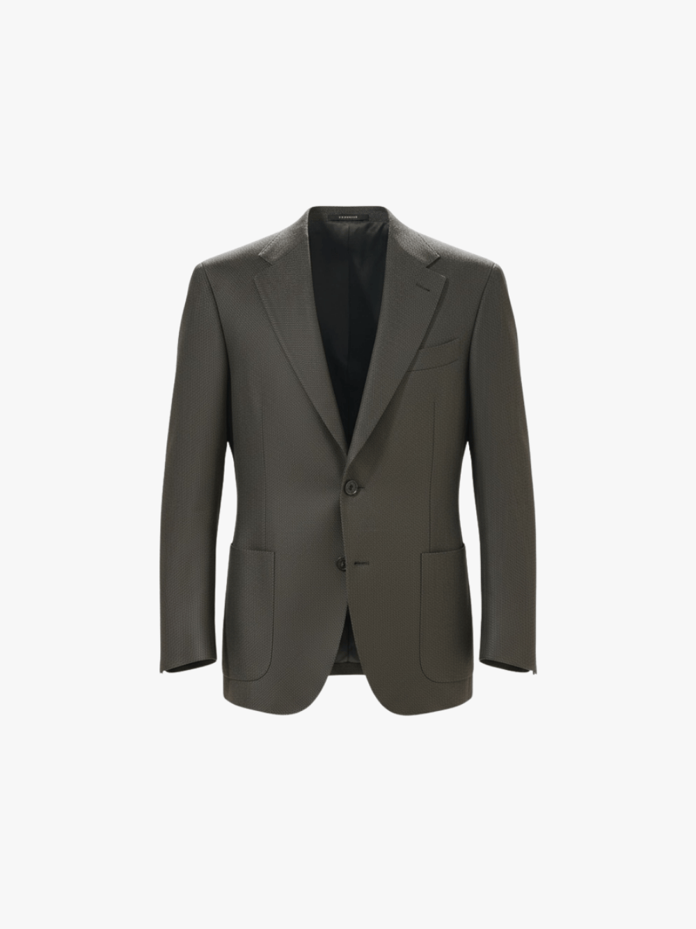 Zegna Grey Blazer Mens