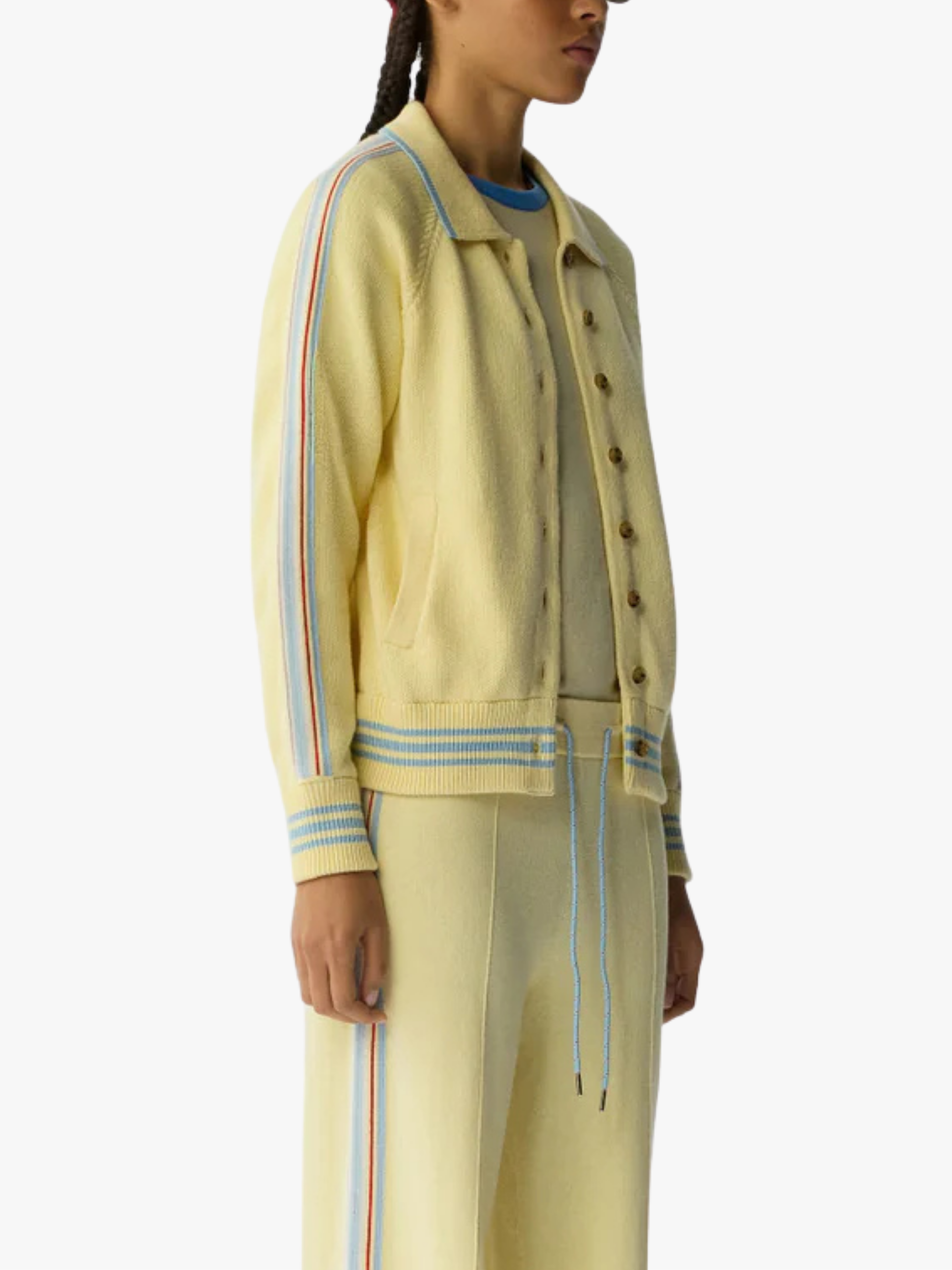 Guest In Residence Mist Varsity‑Jacke Gelb Damen