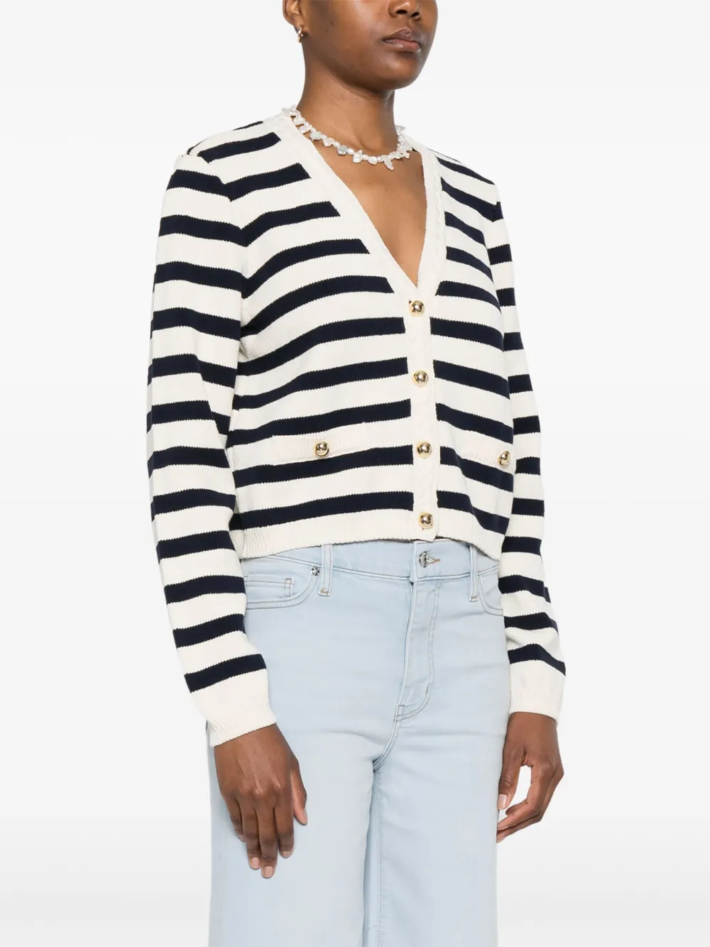 Frame Harbor cardigan in navy blue women