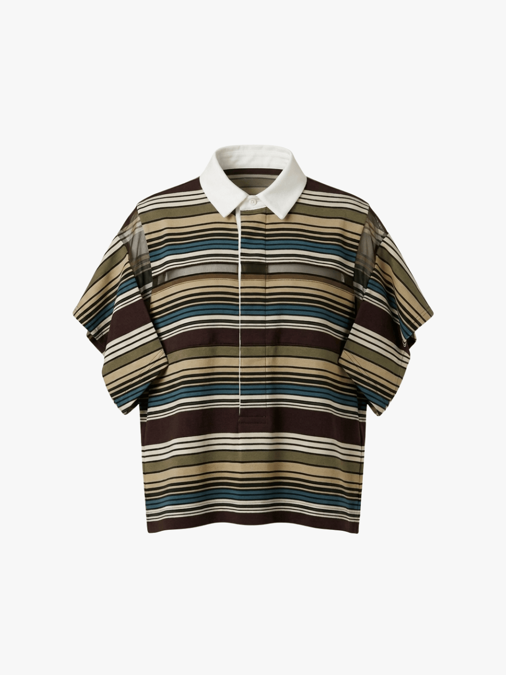 Sacai Polo T-Shirt Damen