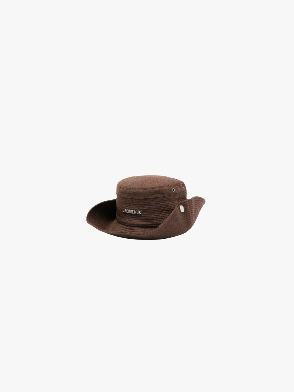Jacquemus Le Bob De‑Nîmes Bucket Hat Brown Fisherman's Hat Men