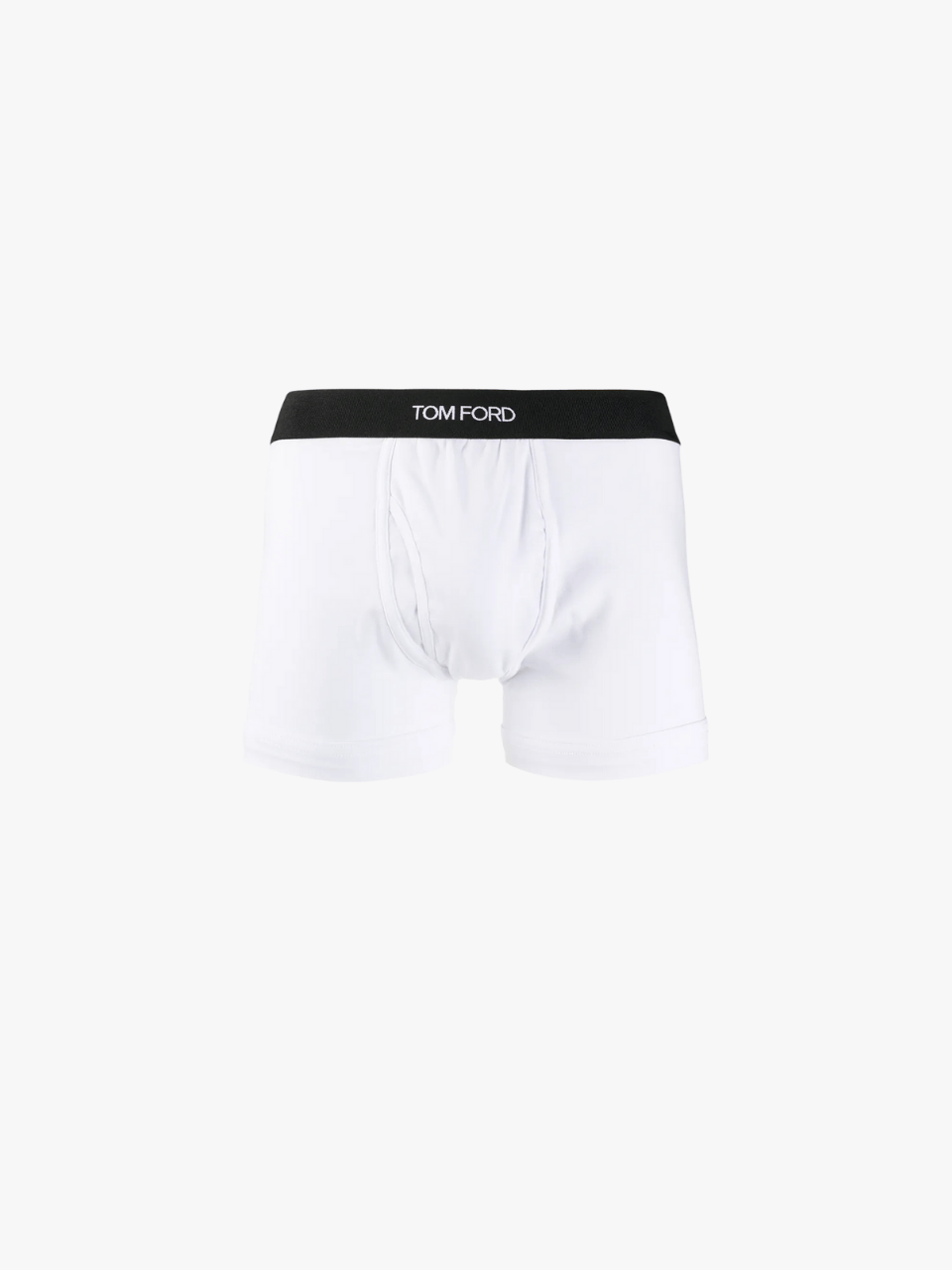 TOM FORD Shorts mit Logo-Bund Weiß Herren