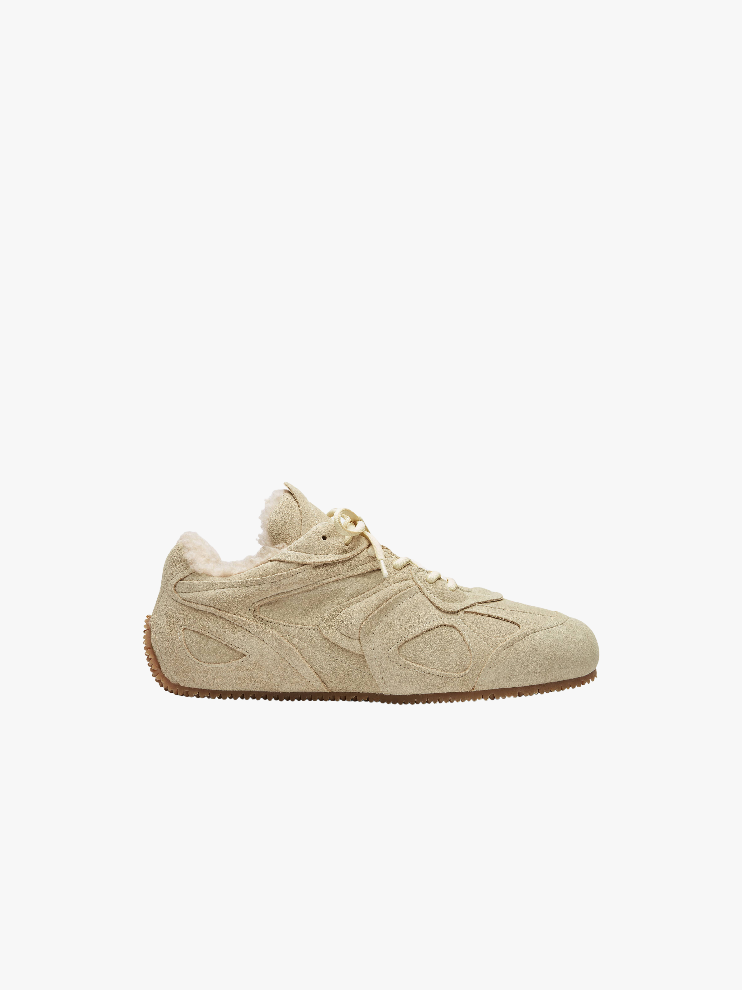 Axel Arigato Slow Shearling Runner Off White/Gum Sneakers Unisex