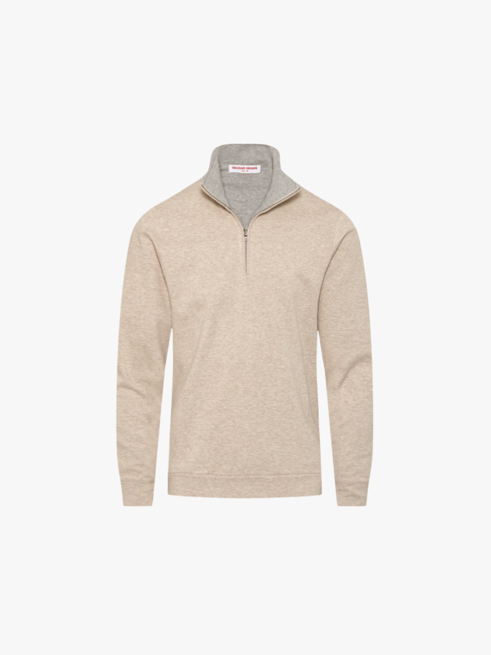Orlebar Brown Isar Cashmere Hoodie Biscuit Herren