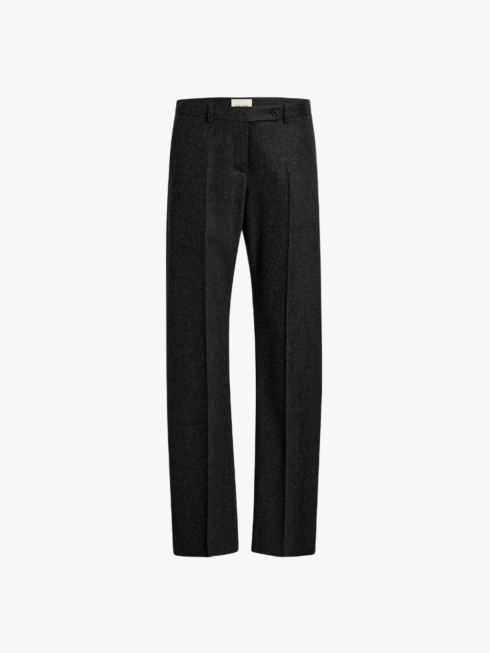 Khaite Hunter Pant Wool Cashmere Charcoal Damen