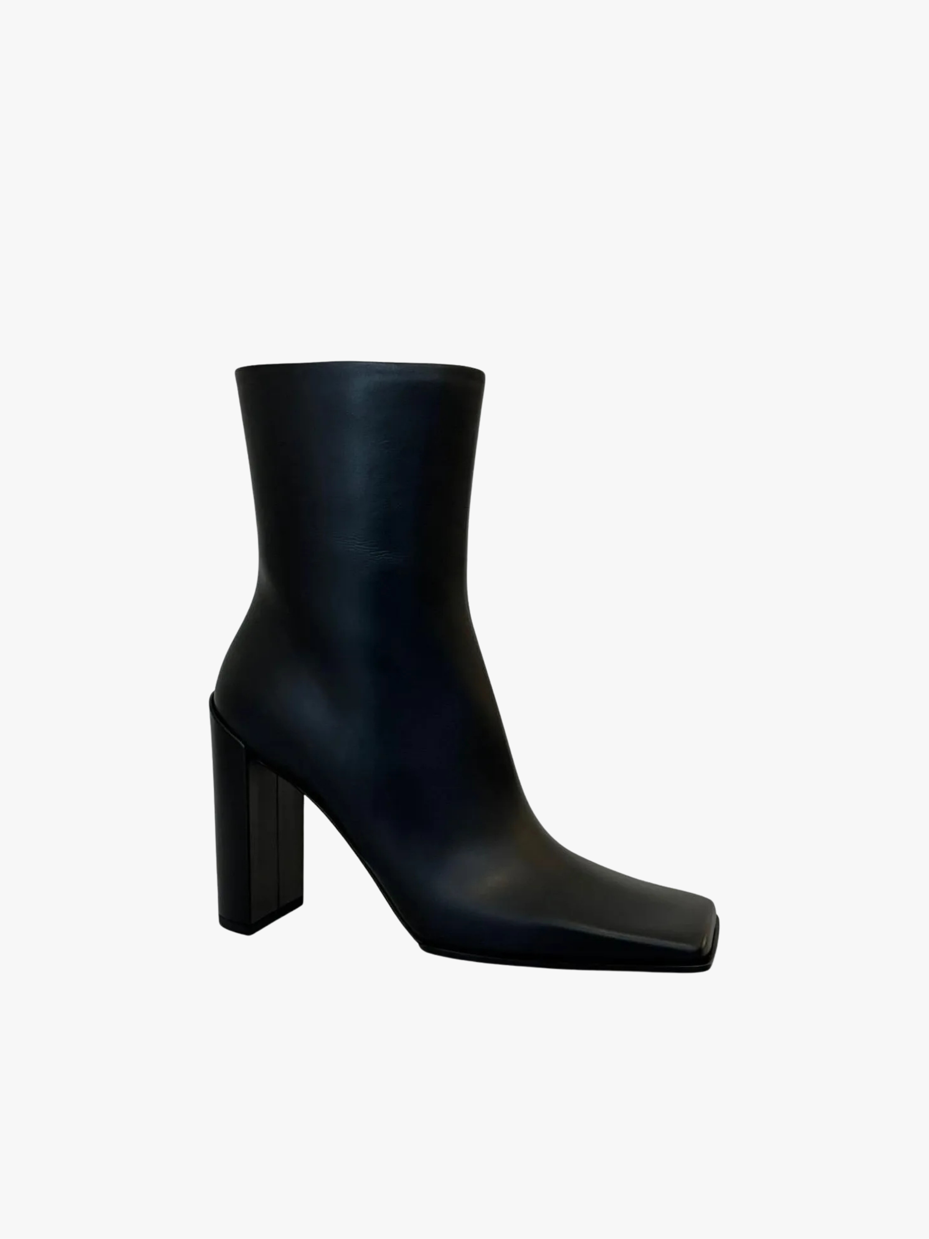Alaïa Stiefel mit eckiger Kappe 90 mm Schwarz Damen