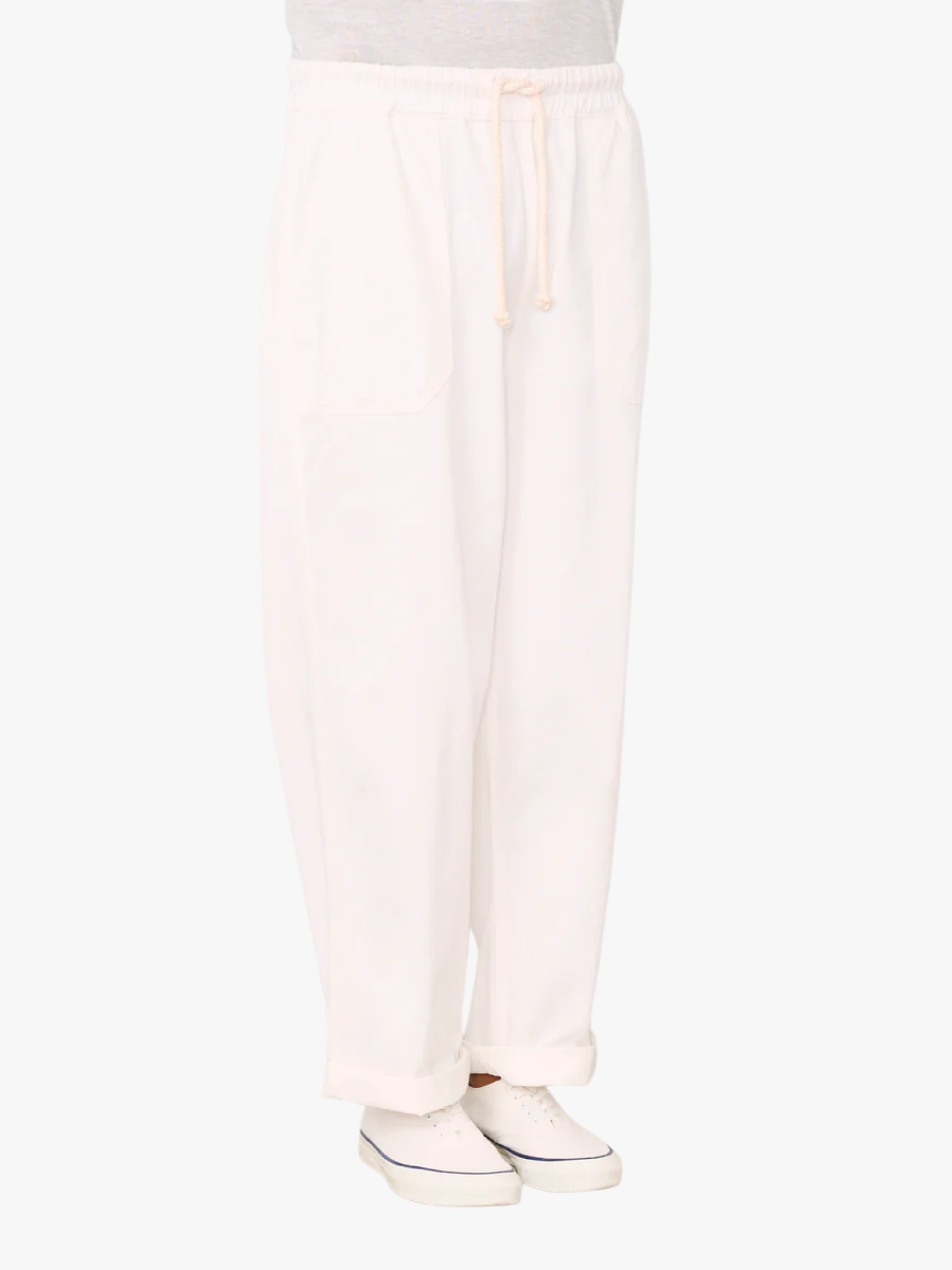 Officine Générale Ferry Chinohose Twill Weiß  Herren