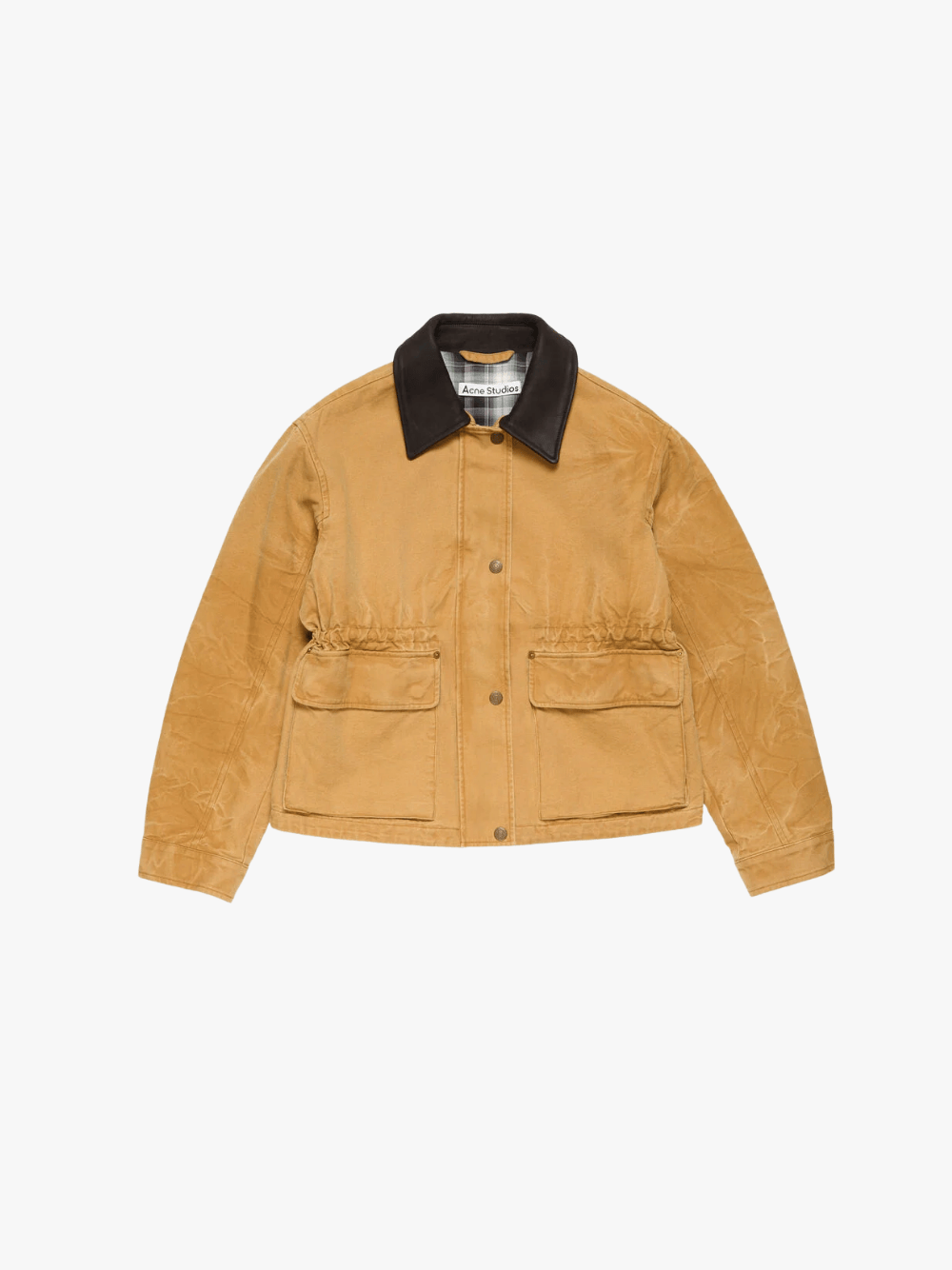 Acne Studios Canvas Jacket Rust Brown Damen