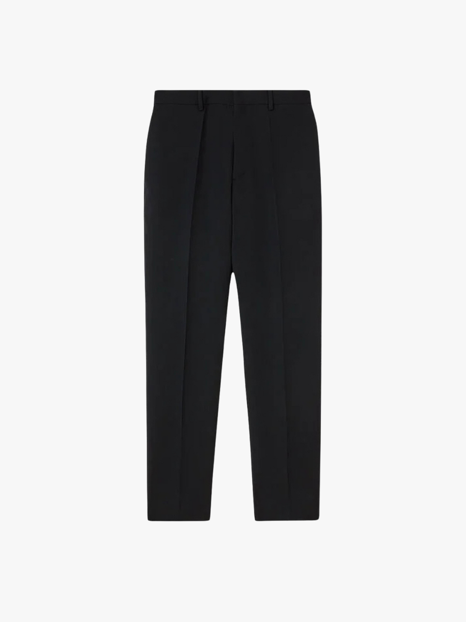 Jil Sander Hose mit schmal zulaufendem Bein aus Woll-Gabardine Schwarz Herren