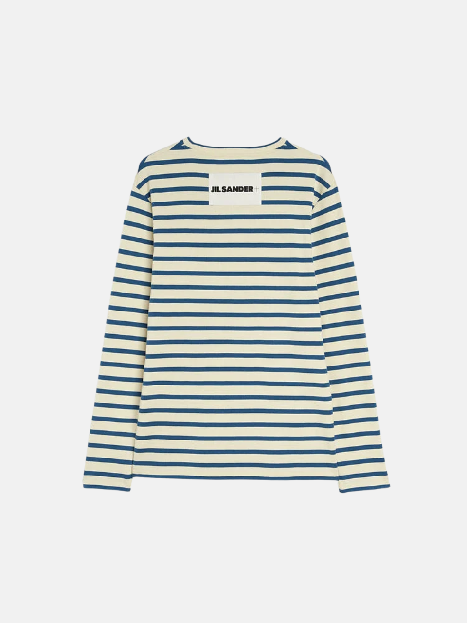 Jil Sander Schwarz Dunkelblau Gestreiftes Sweatshirt Damen